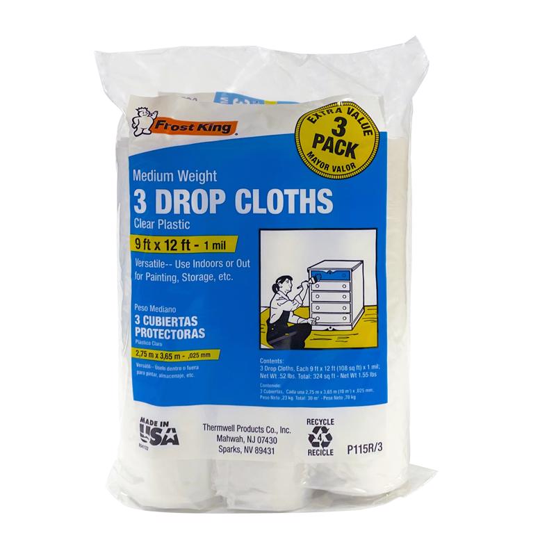 DROP CTH 9’X12’X1MIL 3PK Online Sale