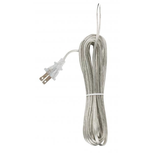20′ CLEAR SILVER CORD SET SPT- Online Hot Sale