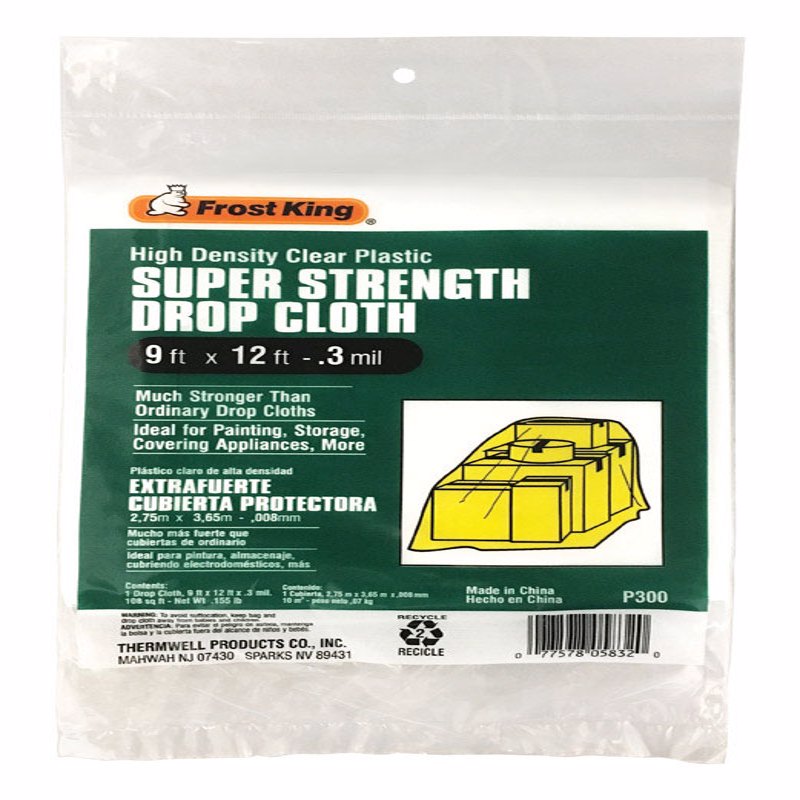 DROP CLOTH 9X12′ 3MIL on Sale