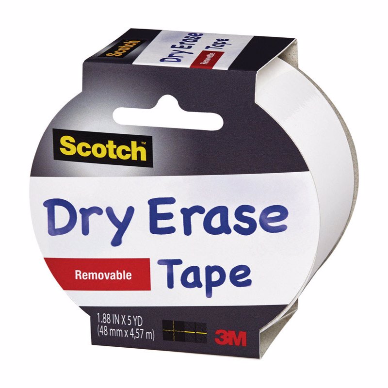 DRY ERASE TAPE 1.88″X5YD Online Hot Sale