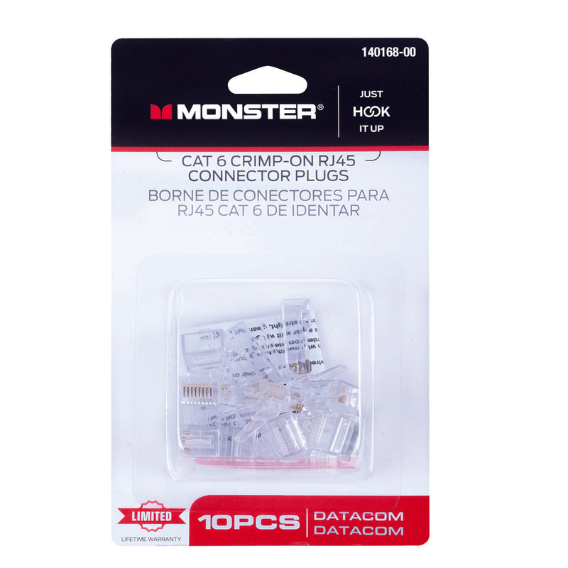 CAT6 RJ45 CONN PLGS 10PK Sale