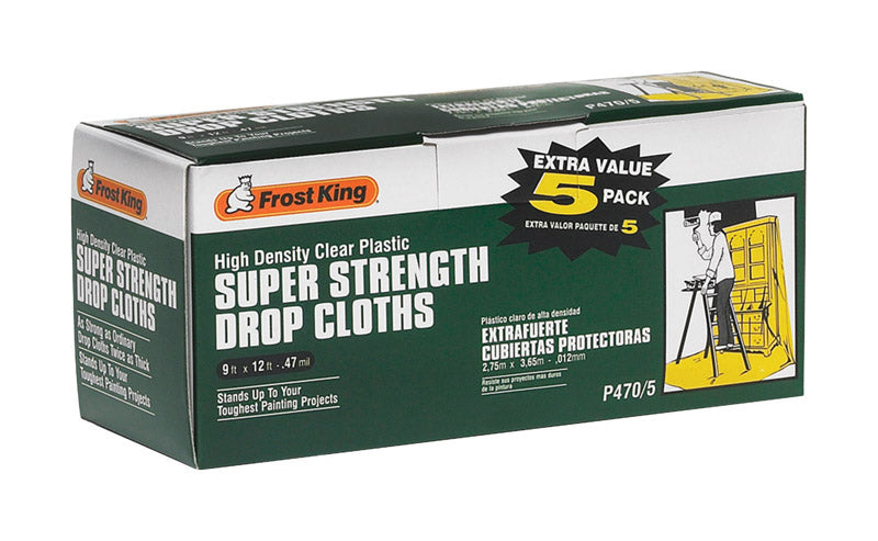 DROPCLTH 9X12′ .47MIL5PK Sale