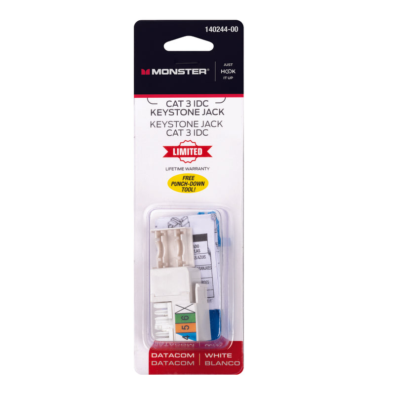 CAT-3 KEYSTONE JACK 1PK Fashion