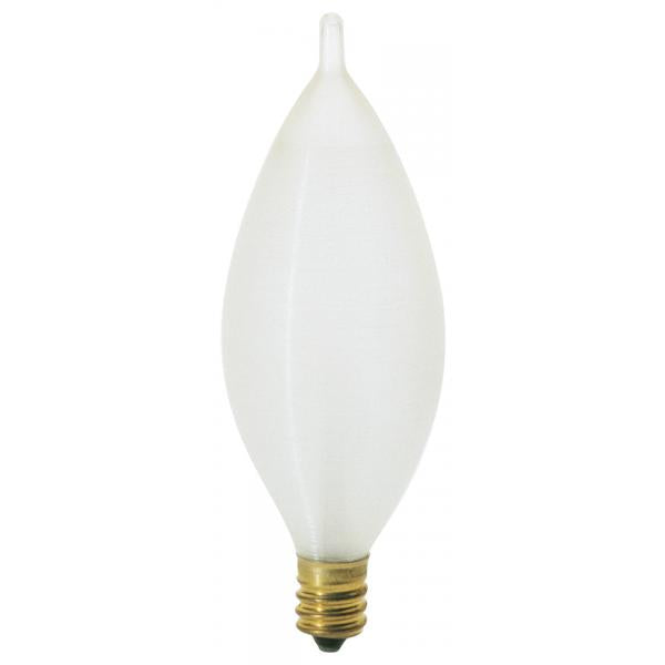 25W C11 SATCO-ESCENT SATIN CB Online now