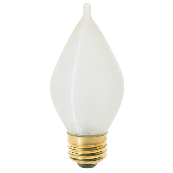 25W C15 SATCO-ESCENT SATIN Fashion