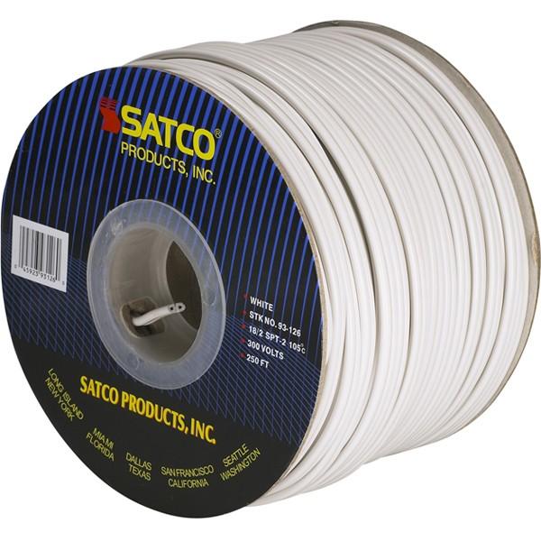 250′ SPOOL 18/2-SPT2/105 WHIT Sale
