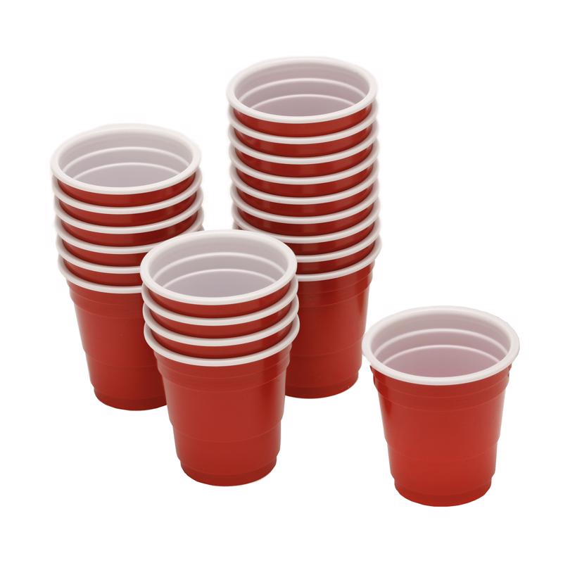 DSP SHOT GLS RED/WH 20PK Discount
