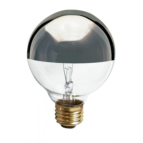 25W G25 SILVER CROWN on Sale