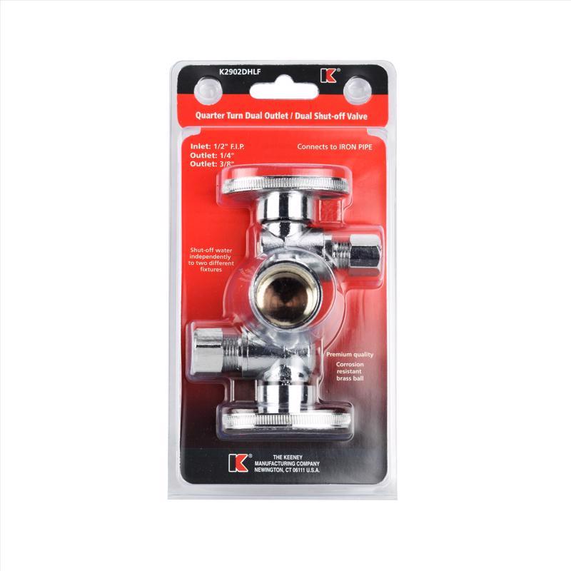 DUAL VALVE 1/2X3/8X1/4″ Fashion
