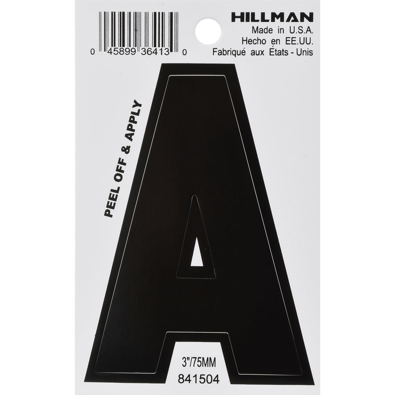 3″ BLK A VINYL ADHV 1PC Sale