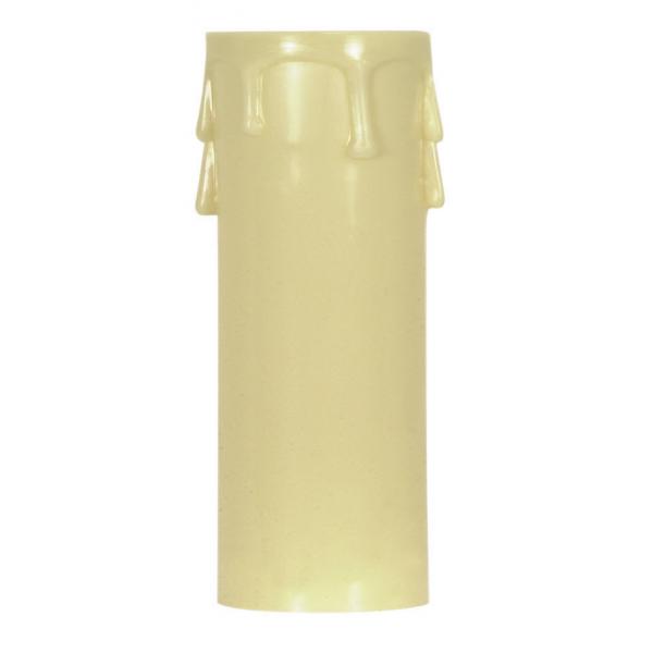 3″ ED. CANDLE COVER IVORY/IV D Fashion