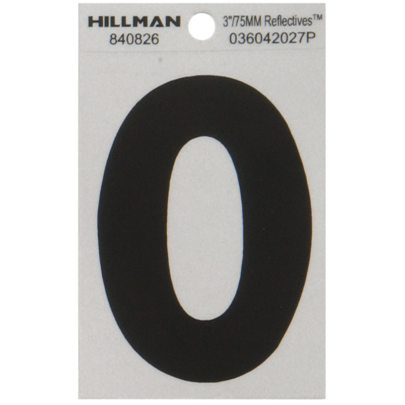 3″ BLK/SLV O ADHV 1PC Sale