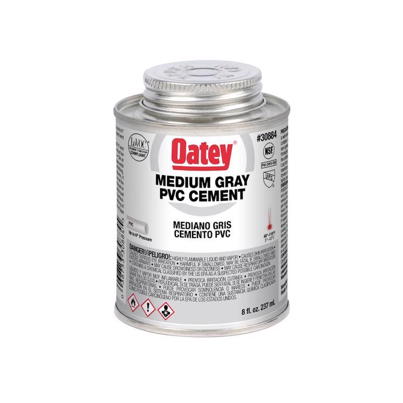 CEMENT PVC MED GRAY 8OZ on Sale