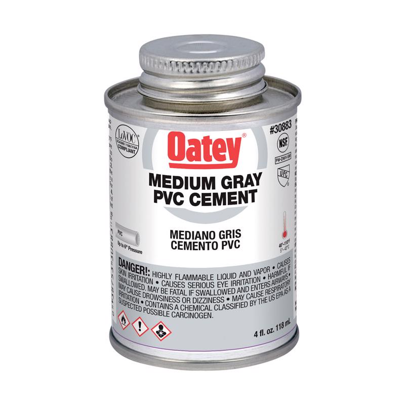 CEMENT PVC MED GRAY 4OZ Online Hot Sale