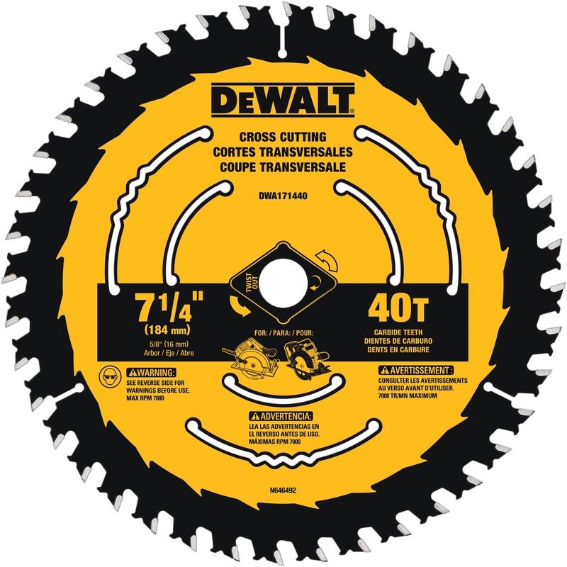 DW BLD 7-1/4″X40T BULK Supply