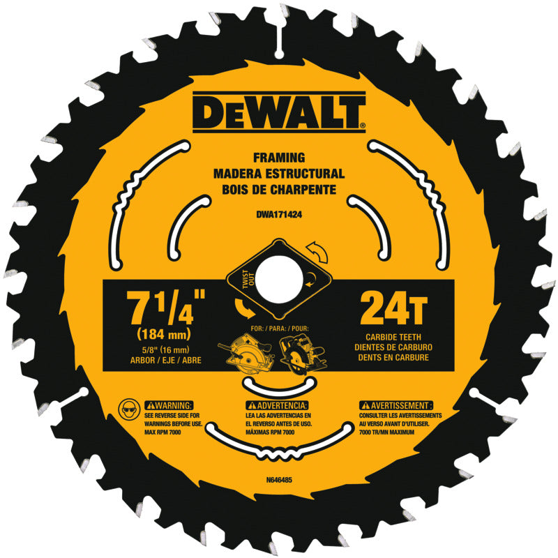 DW BLD 7-1/4″X24T BULK Discount