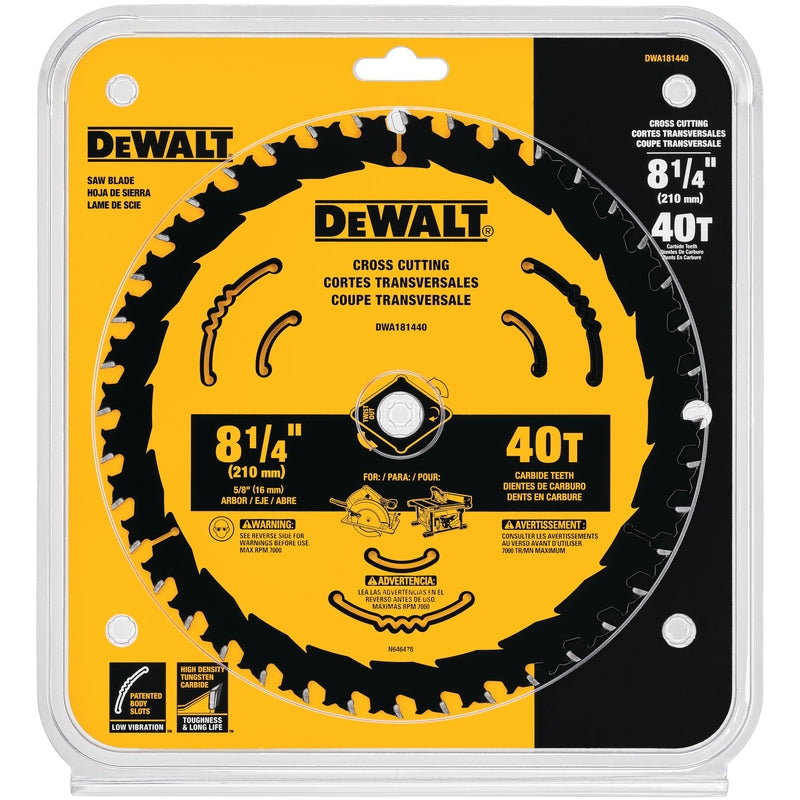 DW CIRC BLD TC 8-1/4″40T Discount