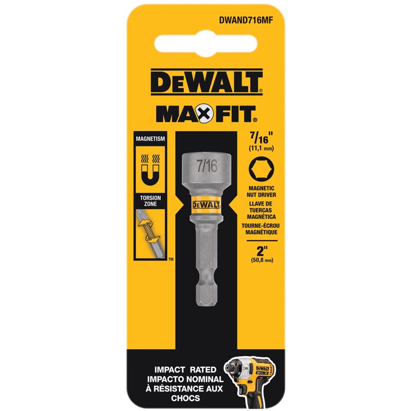 DW MAG NUT DRVR 7/16″ Hot on Sale