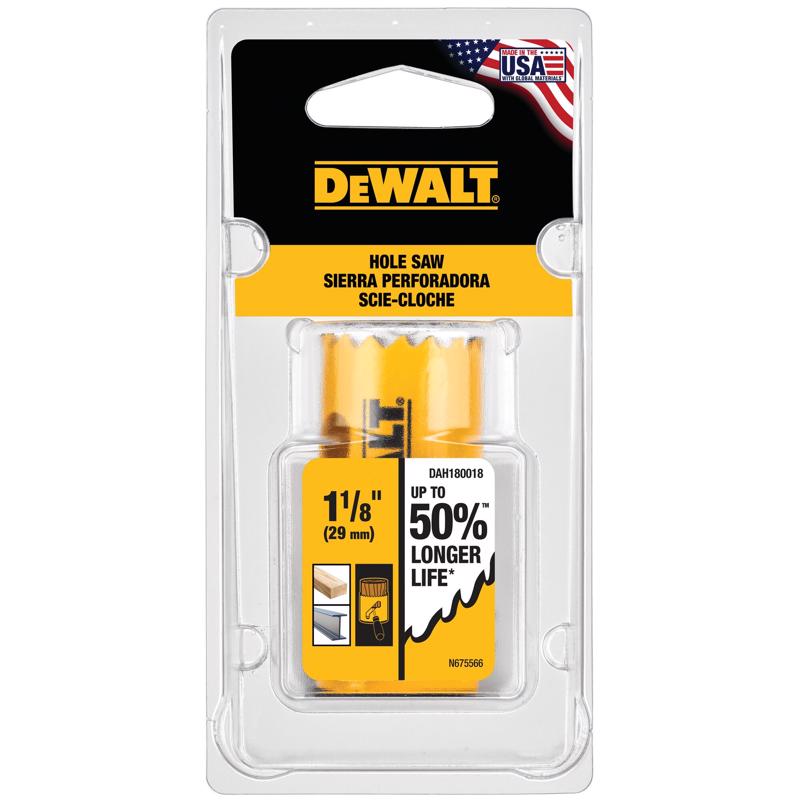 DW HOLE SAW BI-MT 1-1/8″ Hot on Sale
