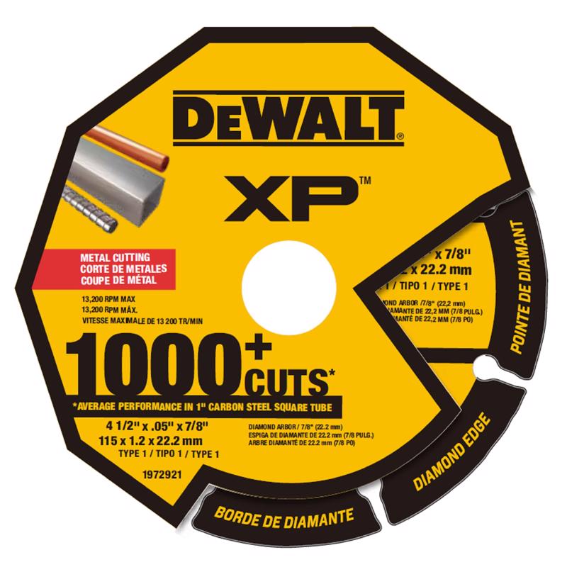 DW MTL CUT WHEEL 4-1/2″ Fashion