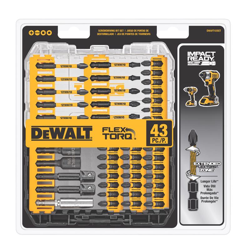 DW FTQ DRVR BIT SET 43PC Online