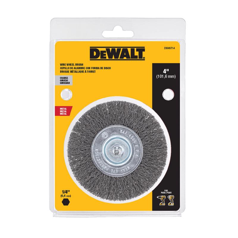 DW WIRE WHEEL COARSE 4″ Hot on Sale