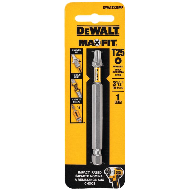 DW T25 BIT 3.5″ Supply