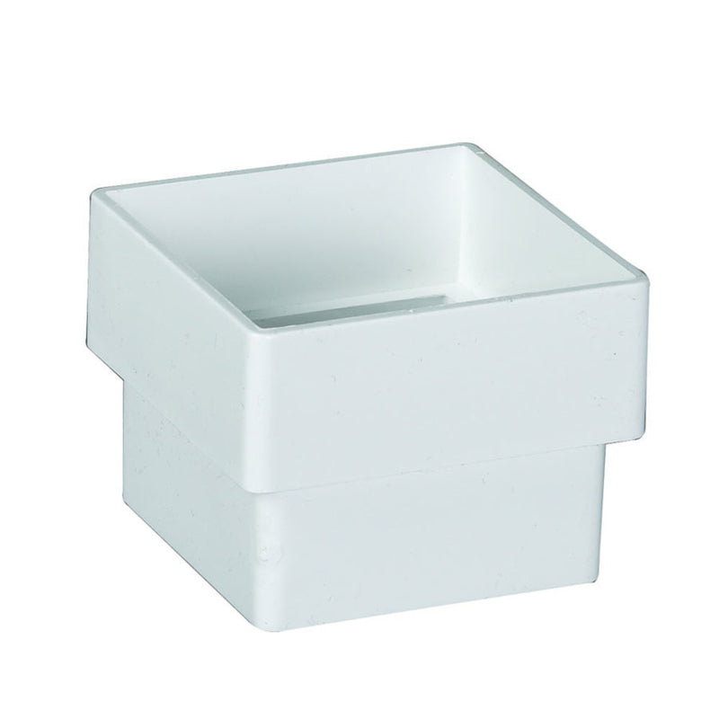 DWNSPOUT CNCTR VNYL WHT Online Sale