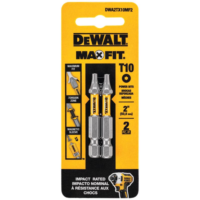 DW T10 BIT 2″ 2PK Sale