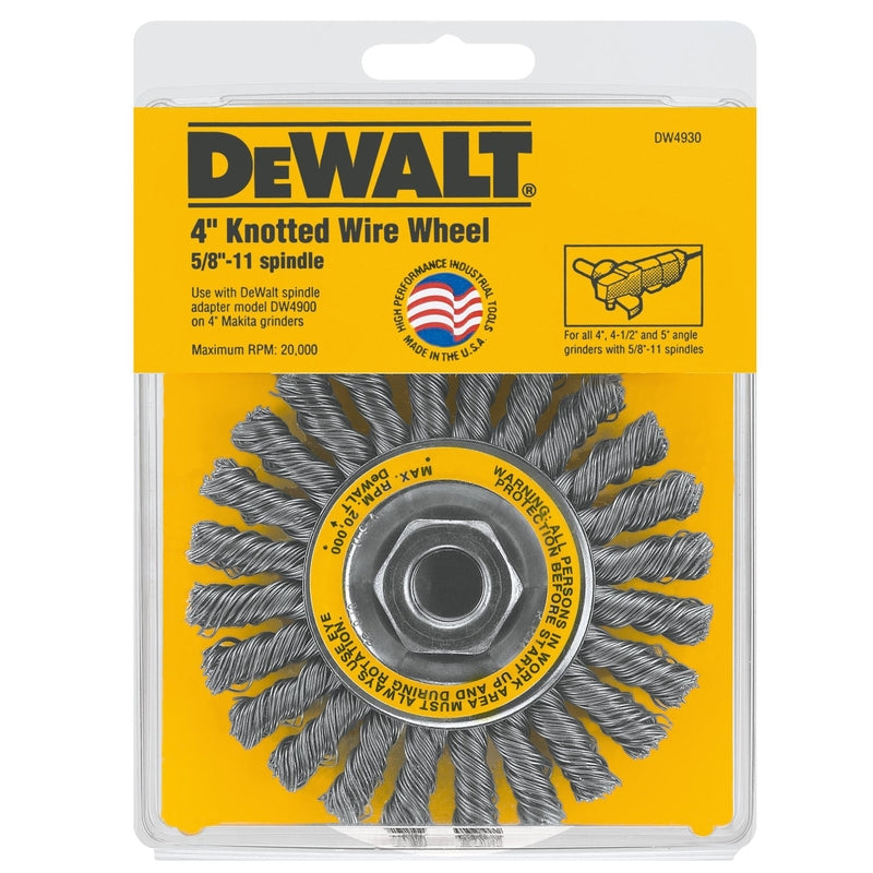 DW WIRE WHEEL KNTD 4″ Online