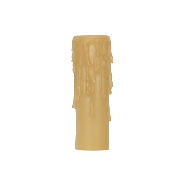 4″ AMBER CANDELABRA STR. RESIN Online Hot Sale