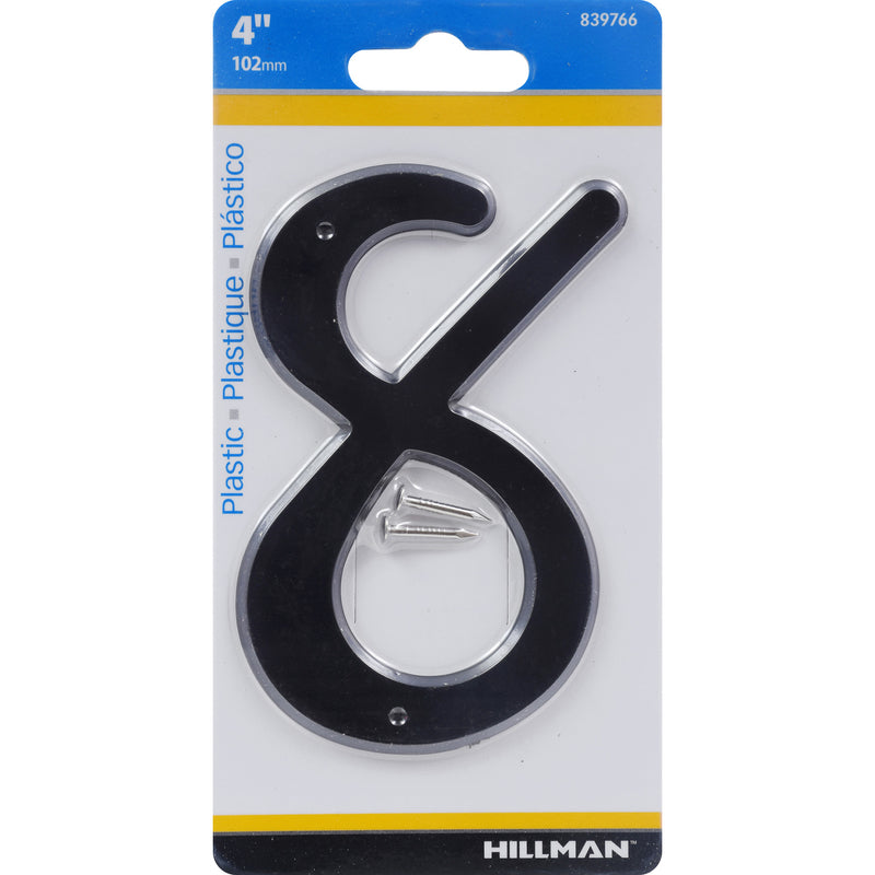 4″ BLK #8 NAILON 1PC on Sale