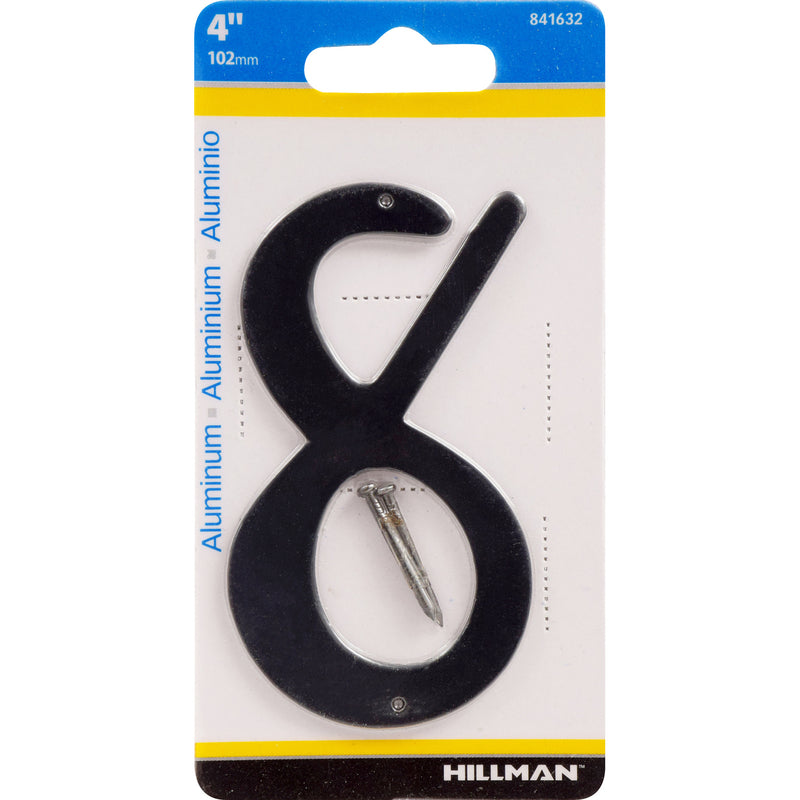 4″ BLK #8 NAILON 1PC Supply