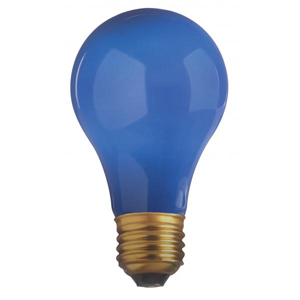 40W A19 CERAMIC BLUE 130V Supply