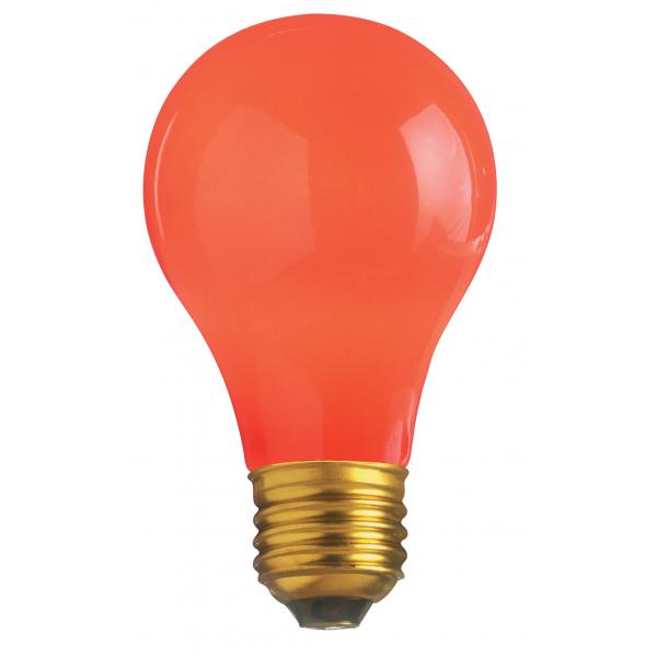 40W A19 CERAMIC RED 130V Fashion