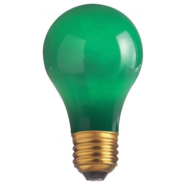 40W A19 STD GREEN CERAMIC Fashion