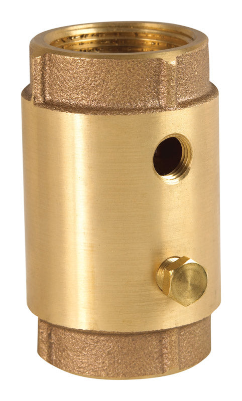 CHCK VLV 1-1/4″ YLW BRS Online