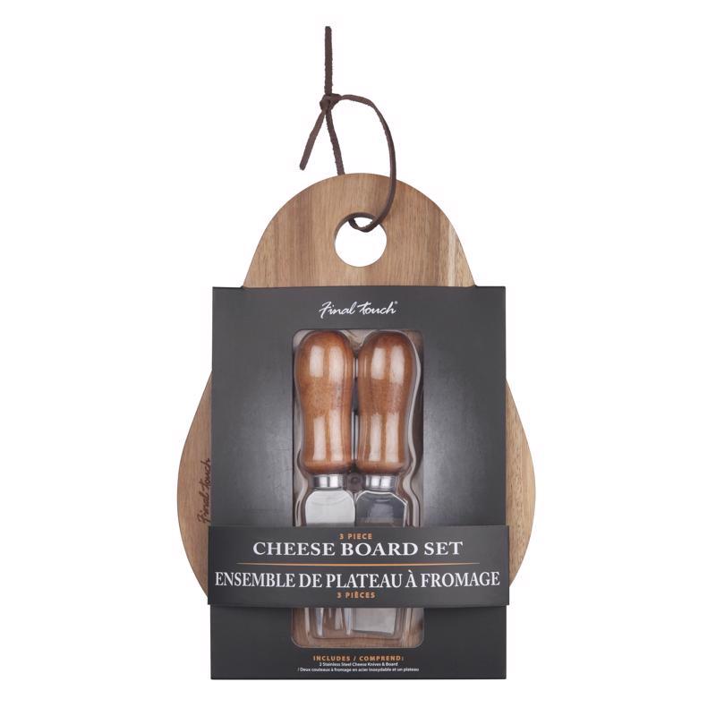 CHESE BORD W/SLR 3PC Online now
