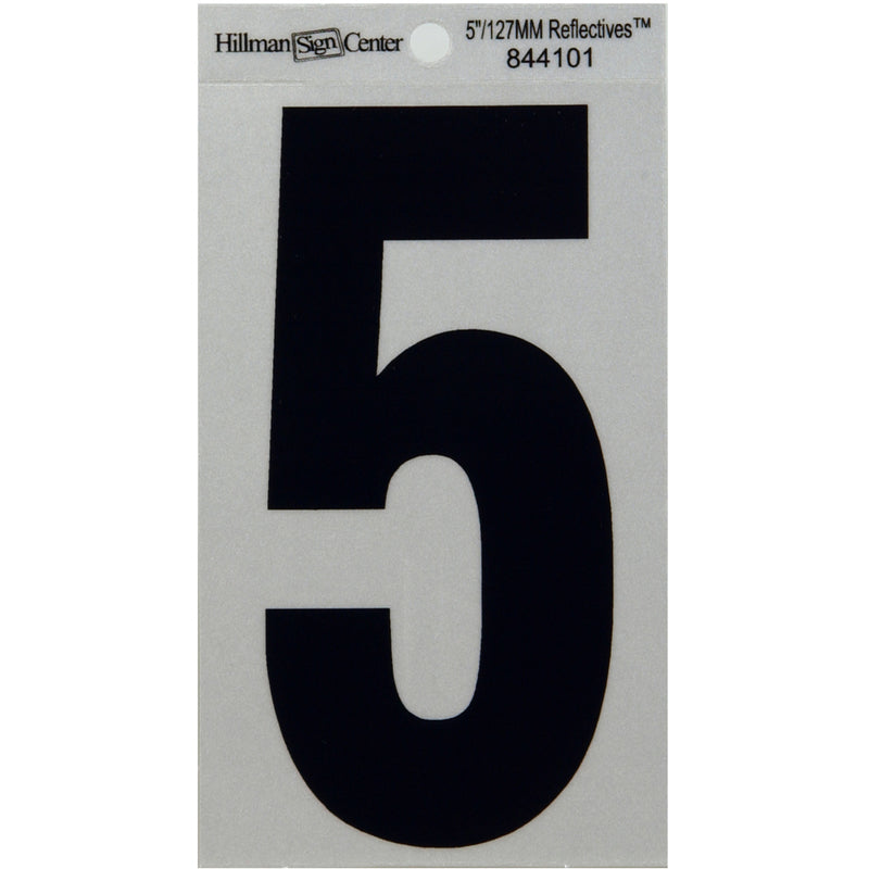 5″ BLK/SLV #5 ADHV 1PC on Sale