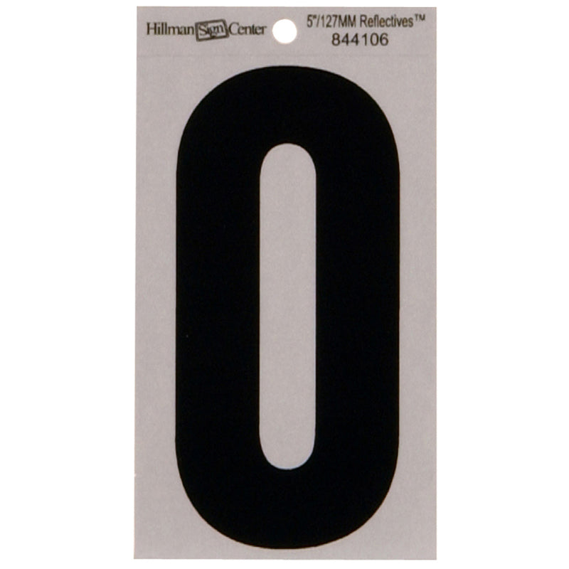 5″ BLK/SLV #0 ADHV 1PC Fashion