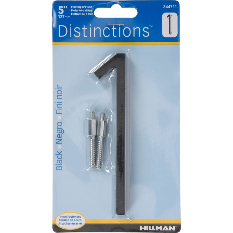 5″ BLK DSNCT #1 SCRW 1PC Fashion