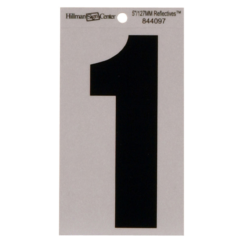 5″ BLK/SLV #1 ADHV 1PC Hot on Sale