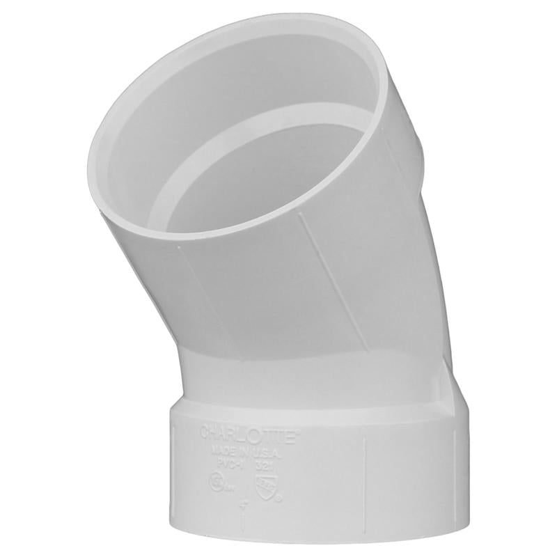 ELBOW 45 PVC DWV 6″ HXH Online Sale