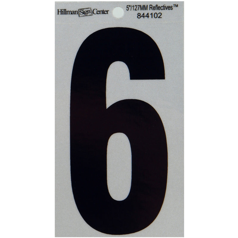 5″ BLK/SLV #6 ADHV 1PC Discount