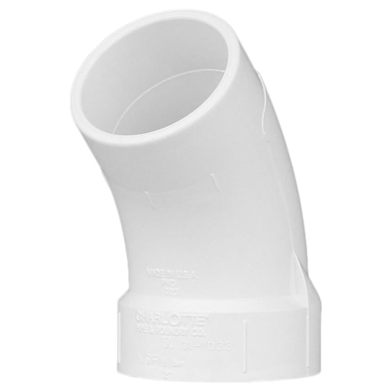 ELBOW 45PVC DWV STREET2″ Fashion