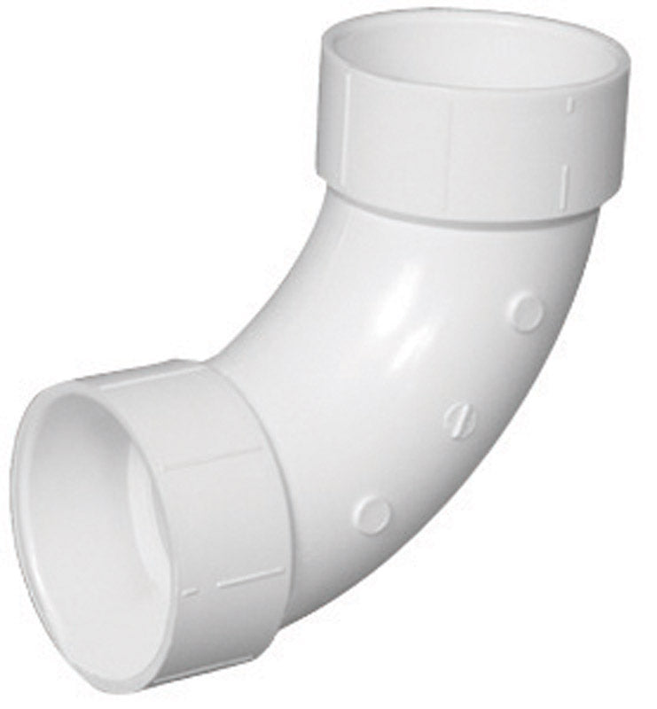 ELBOW 90L PVC DWV 4″HXH Online