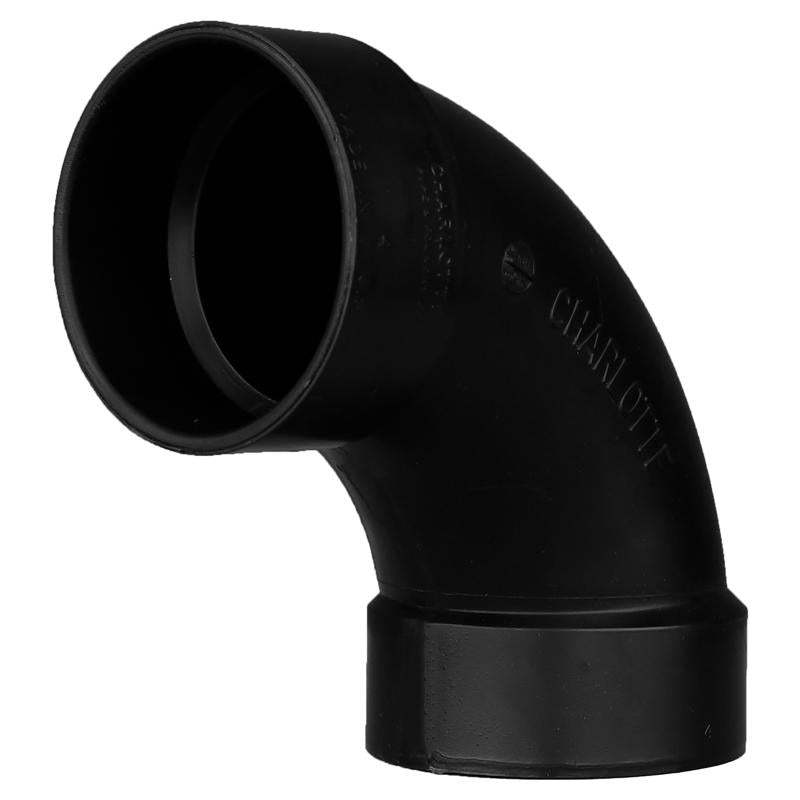 ELBOW 90L ABS DWV 4″ HXH Online now