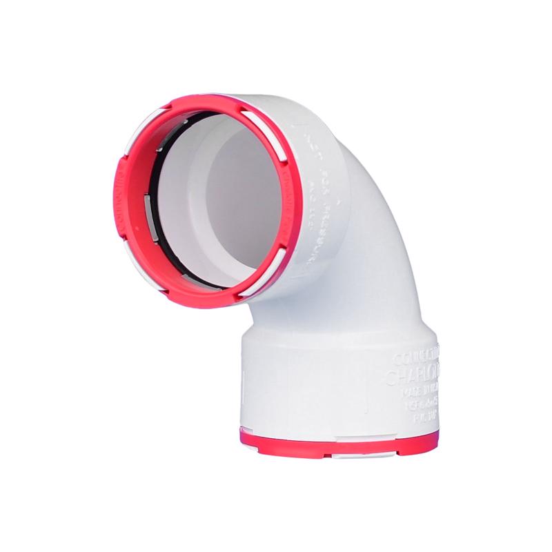 ELBOW 90D 1.5X1.5PVC HUB Online Sale