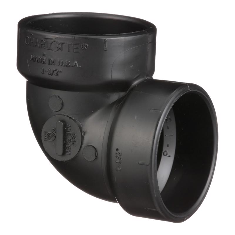ELBOW 90S ABS DWV1.5″HXH on Sale
