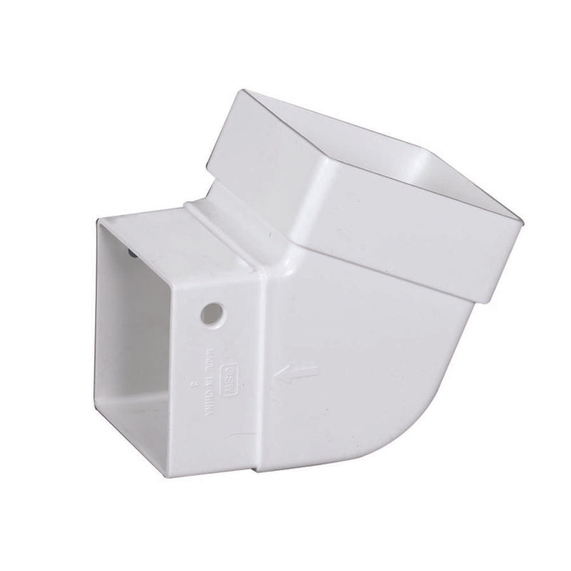 ELBOW VINYL WHT 3.63″L Supply
